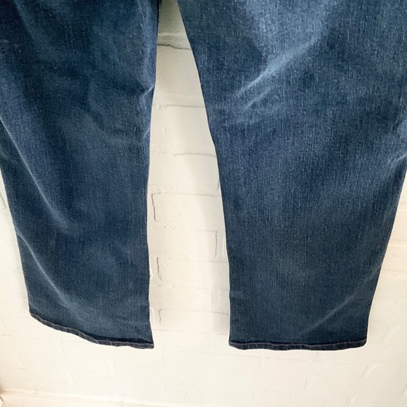 Lane Bryant Women’s Denim Jeans Dark Wash Straight leg Boot Cut Sz 22 - Picture 12 of 14